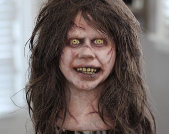 The Exorcist “reagan” Latex Display Bust - Etsy