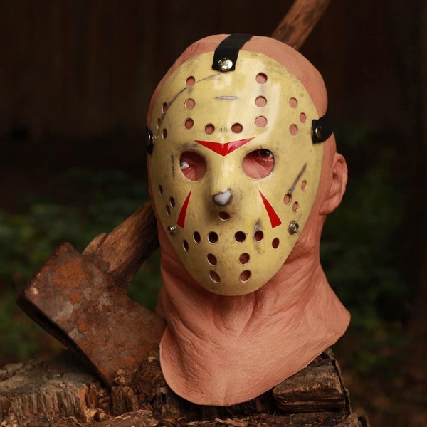 Jason Voorhees Hood Mask Etsy Canada