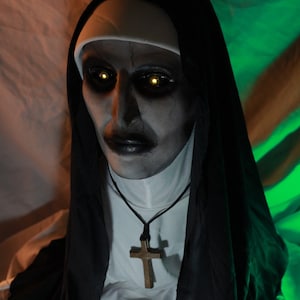 Valak The Nun - Latex Mask / Bust Display