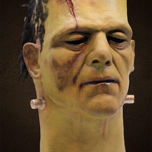 Boris Karloff - “BRIDE OF FRANKENSTEIN” edition latex mask / display bust