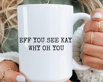 Taza con palabrotas graciosas: Taza con maldición sarcástica y grosera