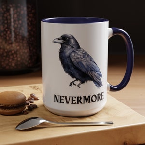 Gothic Raven Coffee Mug: Nevermore Gift