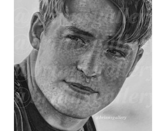 Nick at the beach. “I love you…is that okay?”| Exclusive Prints