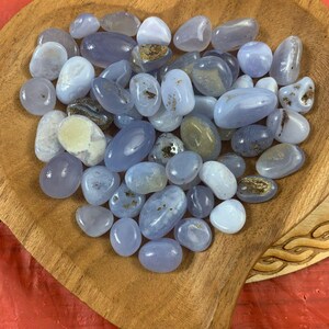 Blue Lace Agate Tumbles
