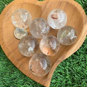 Small Quartz Sphere/ Quartz Sphere/ Crystal Sphere/ Clear Quartz/ Small Sphere/ Crystal