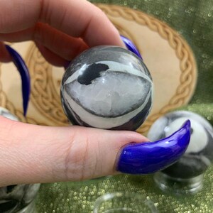Shell Jasper Sphere Small
