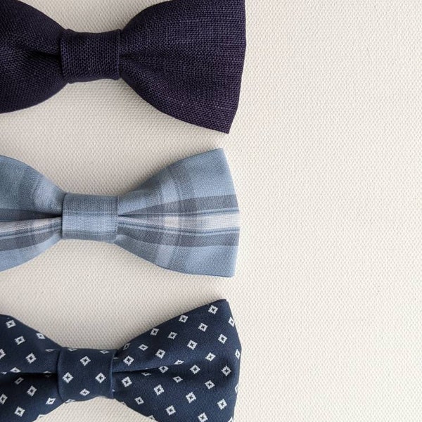 Little Boys Clip-On Bow Ties - Boys Bow Ties