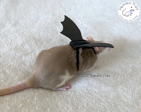 Ratten Kostüm Set Für Halloween - Flauschige Maus Ohren, Schwanz, Nase & Fliege Für Tier-Cosplay