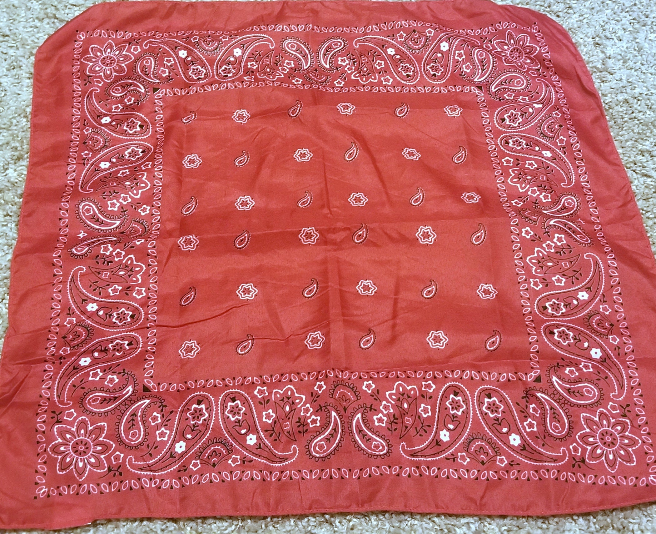 小物 SPECIAL 60S VINTAGE CROSS BANDANA BLACK a74e0b86a608149d7c68942736b10f