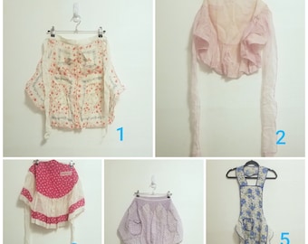 Vintage Aprons with Pockets - Each Sold Separately, Multiple Styles and Material, Gift for Baker, Chef, Mom, Grandma, Her