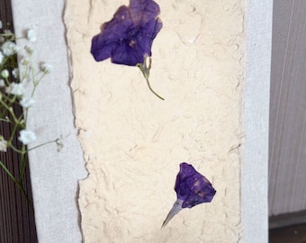 Dry Pressed Flower Farmhouse Wall Decor