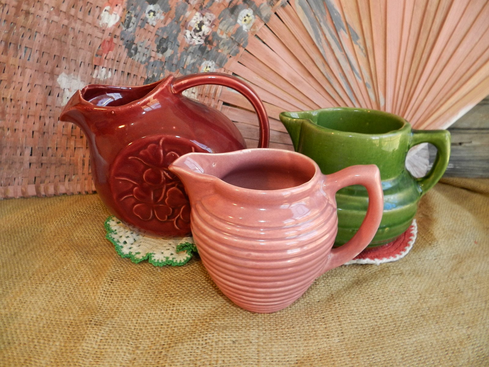 McCoy 陶器　フラワーベース 花瓶　ヴィンテージ　希少 vintage vase | ヴィンテージ フラワーベース 陶器 | soel