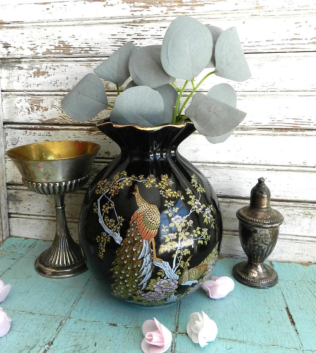 Yamaji 金彩装飾 花瓶 Yamaji Japan Vase - Etsy Hong Kong