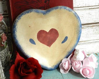 L0VELY ViNTAGE SP0NGEWARE HeART/WaLL HANGING