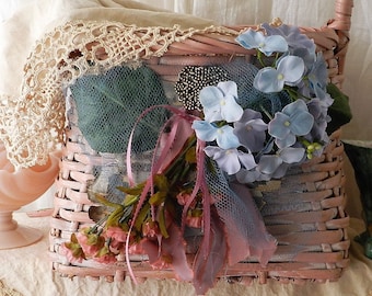 FRENCH COUNTRY BASKET/ Embellished