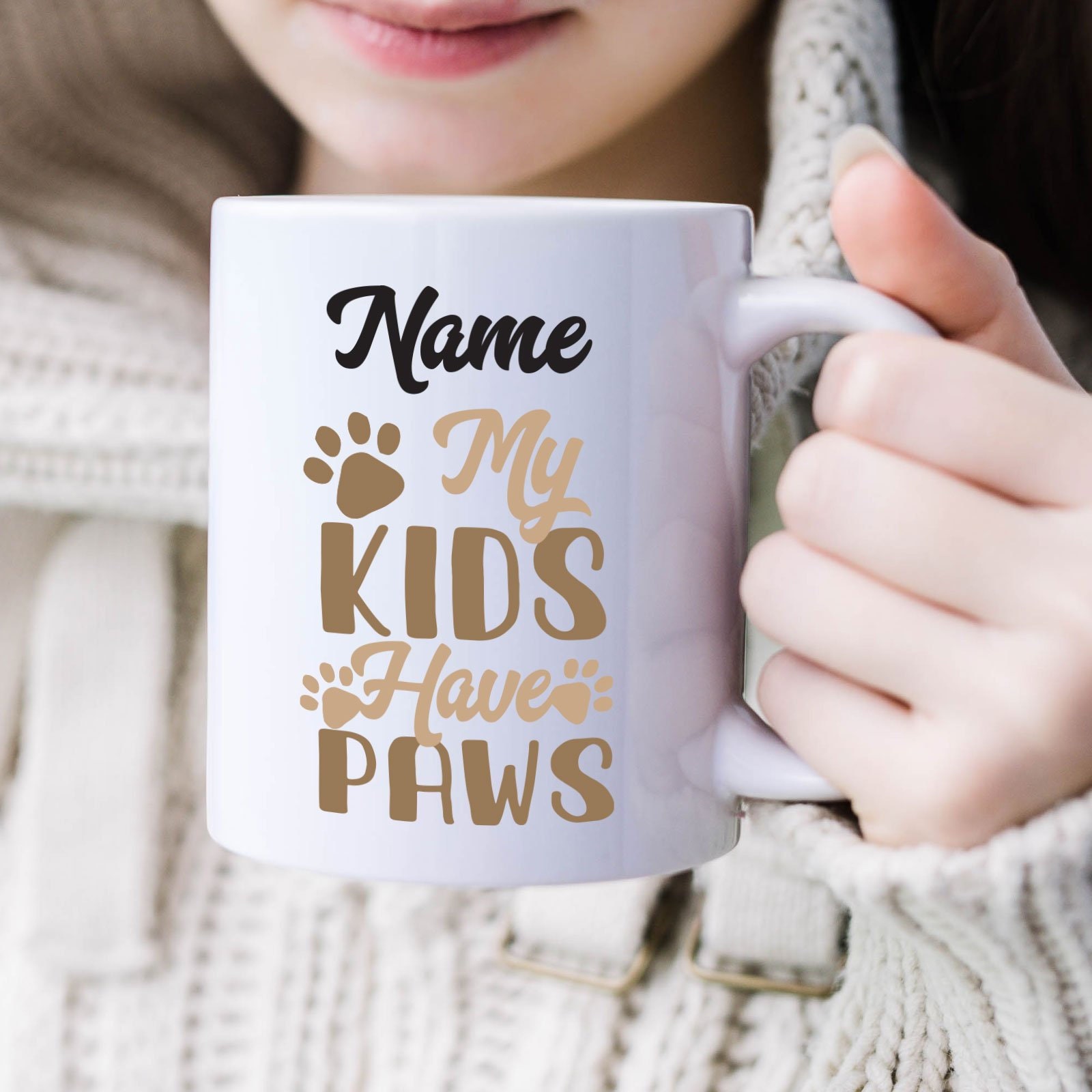 My kids hotsell have paws mug