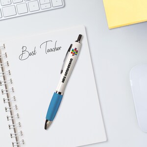 Gepersonaliseerde beste leraar-pen Gepersonaliseerde beste TA-pen Beste onderwijsassistent-pen Bedankt leraar Bedankt onderwijsassistent