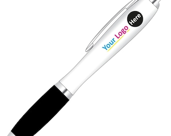 Full Colour Business LOGO/Text UV Printed Personalised Pens in packs ranging from 1 - 200