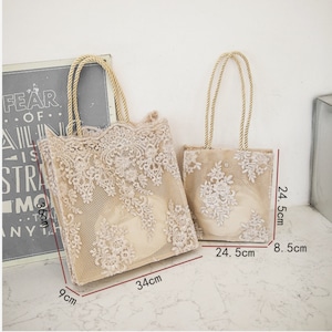 Lace shoulder bags beach bag holiday travelling bag Flower embroidery bag shopping bag grocery bag hand bag hobo bag tote bag