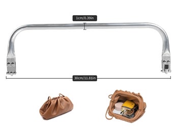 Marco de bolsa de Metal de 12 "(30cm), marco de bolso de médico, marco de mochila DIY, bolso de viaje, marco de maleta, marco de mochila, marco de bolso de mano