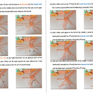 Macrame Pumpkin Coaster Tutorial: Beginner DIY Guide (PDF & Video) image 5