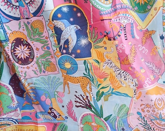 Ultra-Thin Cotton Fabric: High-Count Printed Soft Cloth - Summer Apparel