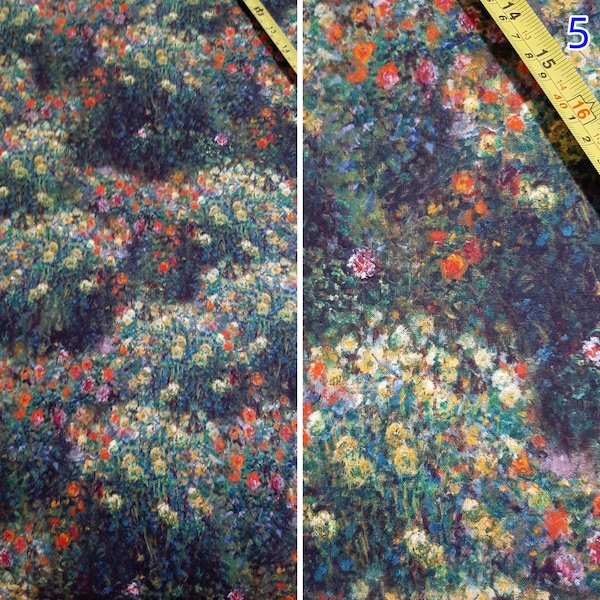 100% cotton fabric Oil Painting Calico Limited pattern Fabric by the yard Fabric by the quarter Quilting Patchwork Needlework