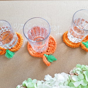 Macrame Pumpkin Coaster Tutorial: Beginner DIY Guide (PDF & Video) image 3