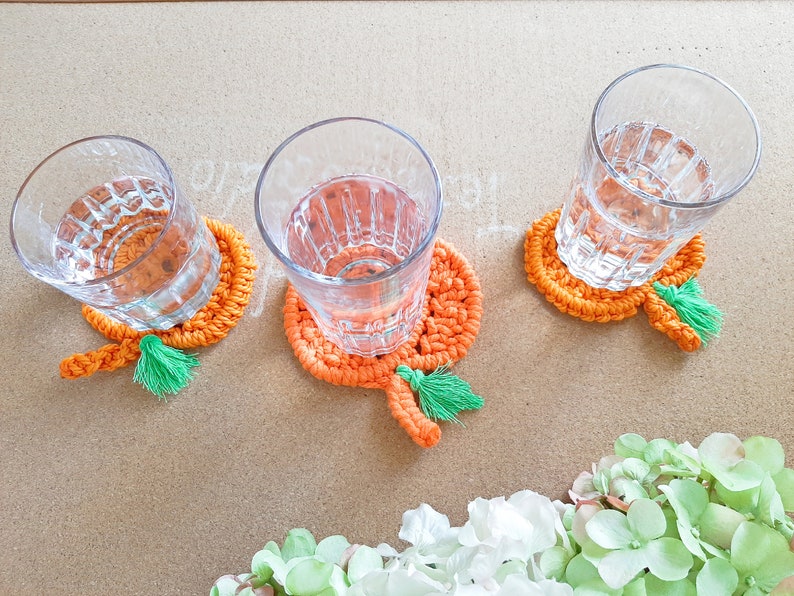 Macrame Pumpkin Coaster Tutorial: Beginner DIY Guide (PDF & Video) image 3