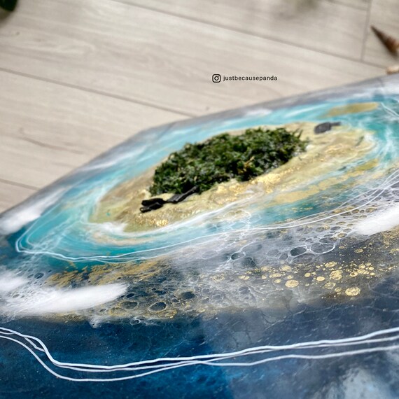 Ocean Resin Art  Reality Daydream