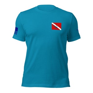 Collezione Scuba Dive, T-shirt Scuba Diving, Scuba Diver