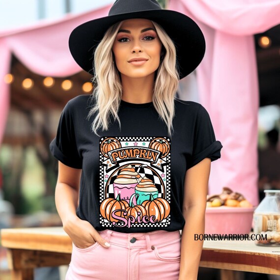 Fall Pumpkin Spice Tee, Thanksgiving Tee, Fall T-Shirt, Trick or Treat, Halloween Tee, Pumpkin Spice, Barista Tee, Teacher Fall Tee