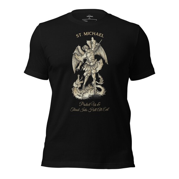 Saint 127SAINT MICHAEL S/S TEE RIBON SAINT Michael Tee Shirt | The