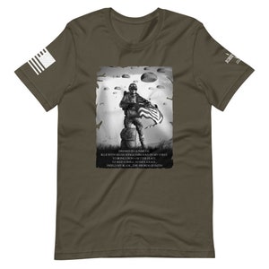 Airborne. American Paratrooper T-Shirt.