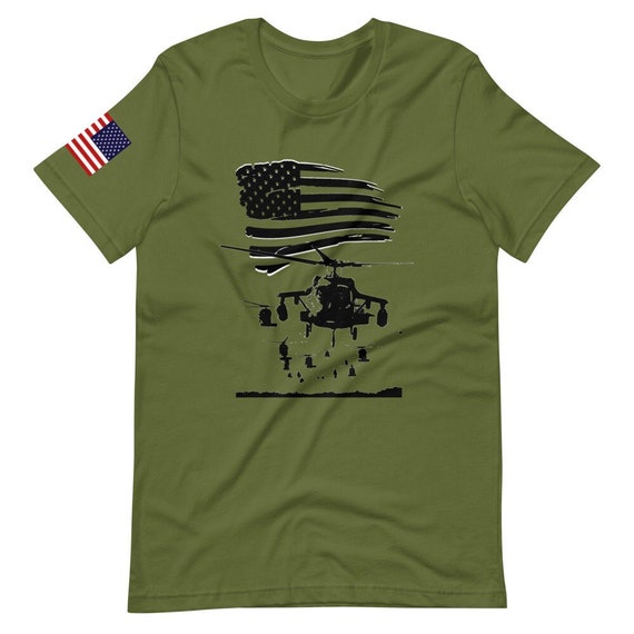 Uh-60 Black Hawk Helicopter T-Shirt Gift Usa Flag Uh-60 Black Hawk Helicopter T-Shirt Gift Usa Flag