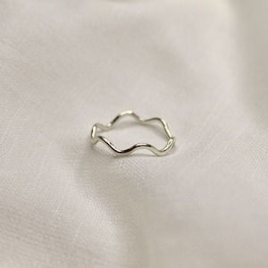 Wavy Rings| Silver Ring | Jewelry | Dainty | Simple | Gifts for her | Sterling Silver | Minimalist | Rings | Everyday Wear | Ring | Wavy