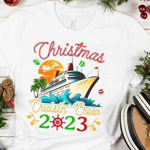 Personalized Christmas Cruise 2023 Shirt: Family Vacation Tee