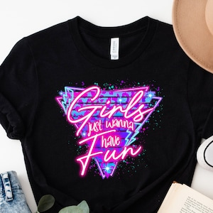 Girls Just Wanna Have Fun Shirt,2025 Wonderful Girls Trip Shirt,2025 Colorful Girls Squad Shirt,Girls Party Shirt,Girls Trip Matching Shirt