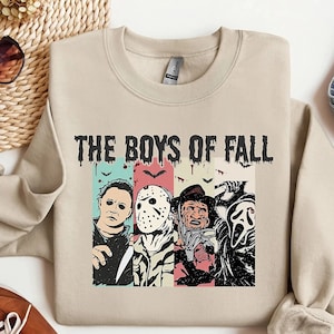 The Boys Of Fall Sweatshirt, Horror Movie Characters Sweatshirt, Halloween Shirt, Horror Movie Sweatshirt, Halloween T-shirt, Halloween