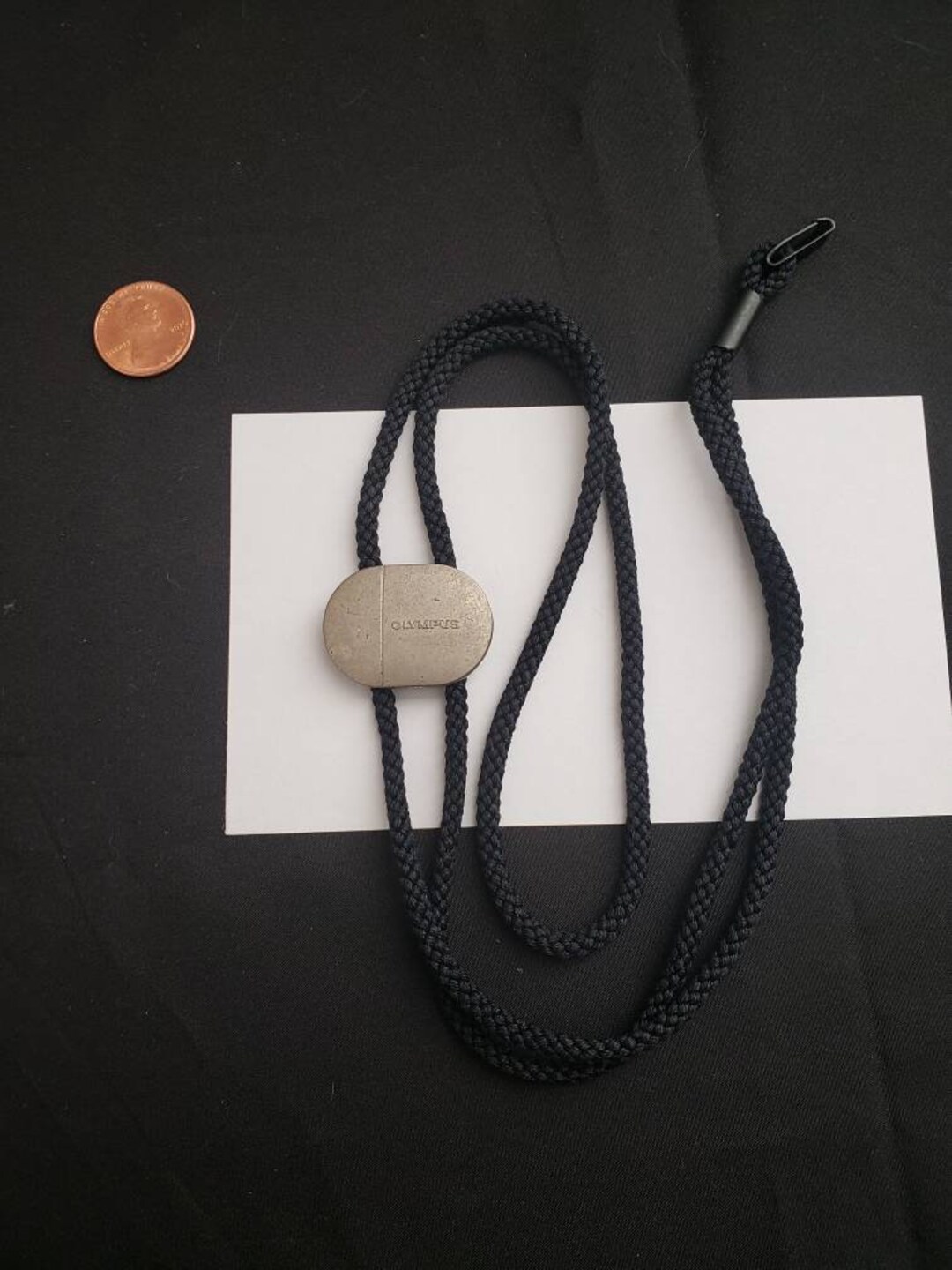 Vintage Olympus Lens Cover Shaped Bolo Tie Etsy