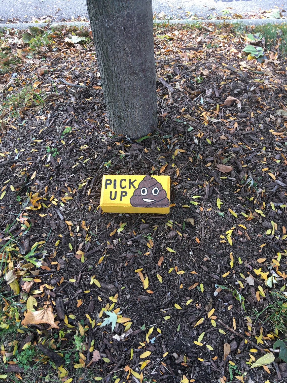 NEW Custom Poop Brick Decorative Yard Stone Handpainted Etsy