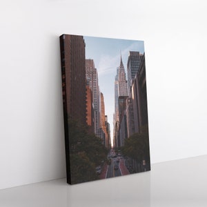 Tudor City View Canvas Print, Modern Home Decor, New York City Art, Office Wall Art, Manhattan Cityscape