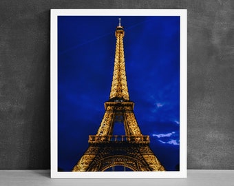 Eiffel Tower Print, Fine Art Photography, Paris Home Decor, Gift for Her, France Wall Art