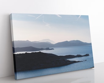 Lienzo impreso de Milos, Grecia / Mar Egeo, Arte de viajes por Europa