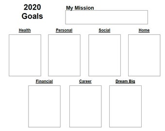 Goal Setting Worksheets | Printables