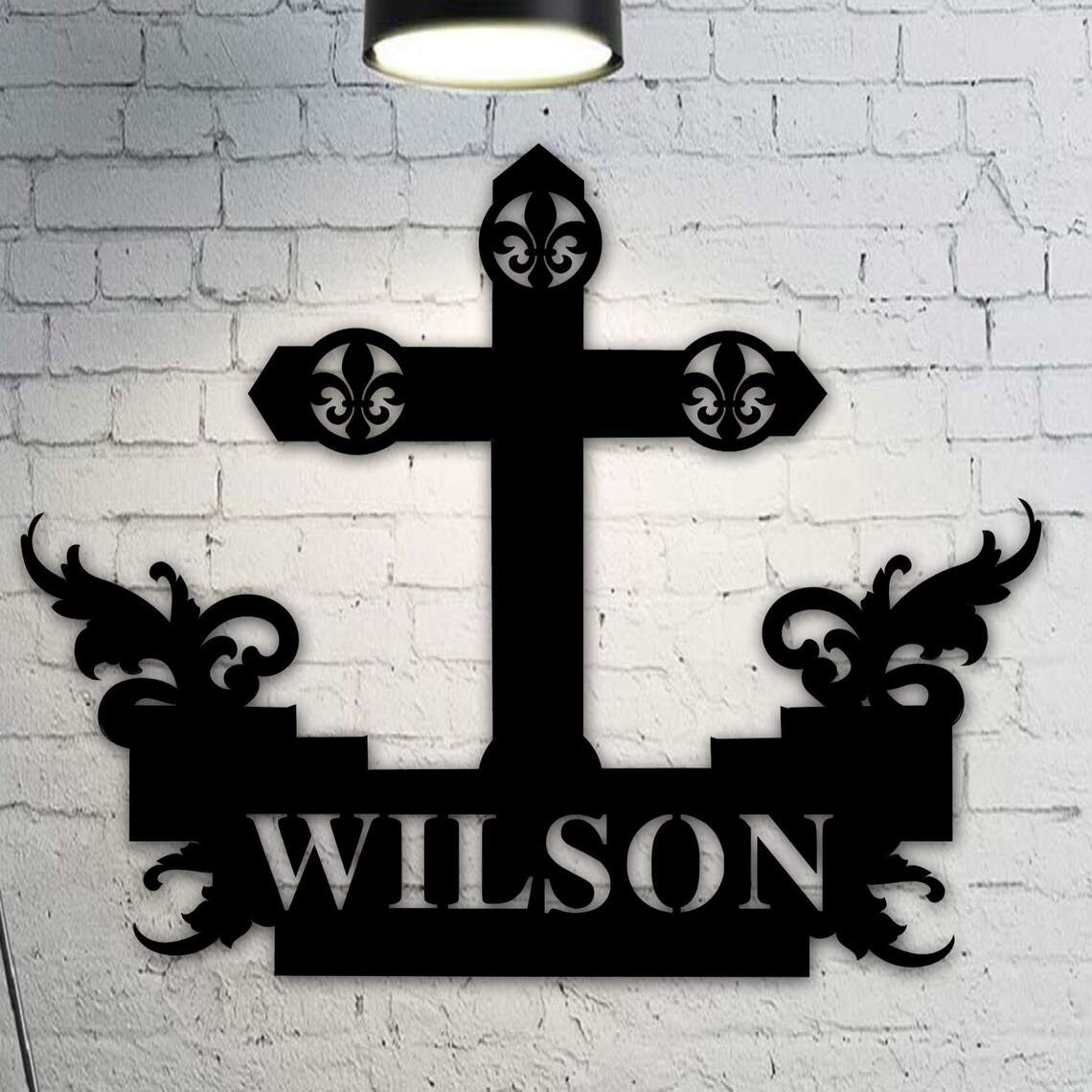 Custom Metal Sign Wall art wall hanging last name sign Etsy