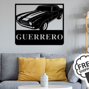 Personalize Metal Sign/Car Sign/Garage/Car/Racing/Race car/Gift/Mechanic/Custom Metal Sign/Outdoor Metal Sign/Personalized home decor/Shop
