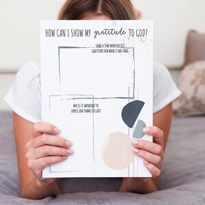 How can I show my gratitude to God? Printable Lesson Worksheet AND Handout. YW Lesson. Lesson Print. Come Follow Me.