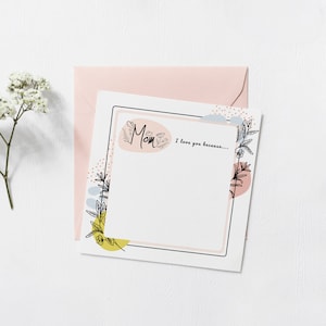 Muttertagskarte Print. Muttertag der jungen Frauen. Junge Frauen-Lektion. Muttertagsgeschenk. Erschwingliches Muttertagsgeschenk. YW Muttertag