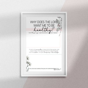 August 22 Lesson: Why Does the Lord Want Me to be Healthy? Come Follow Me.